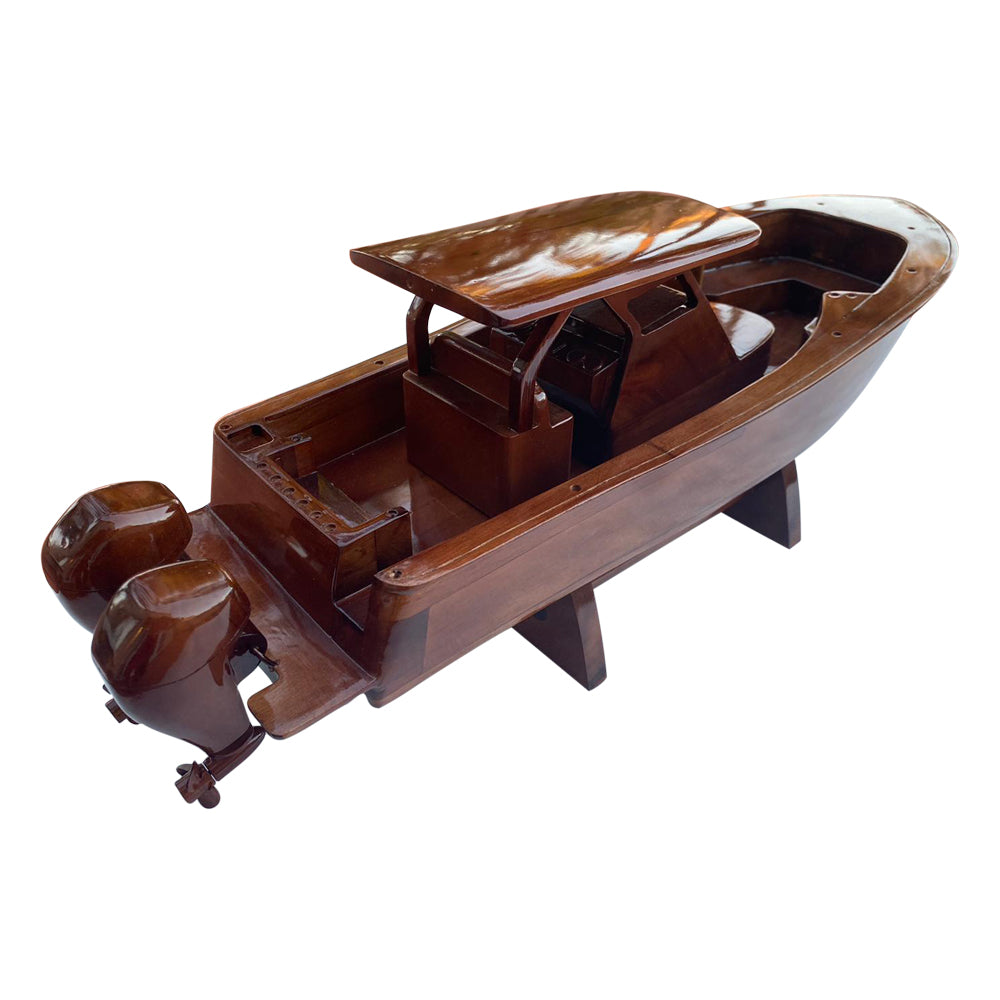 Scout 300 LFT boat  Mahogany Wood Desktop Model