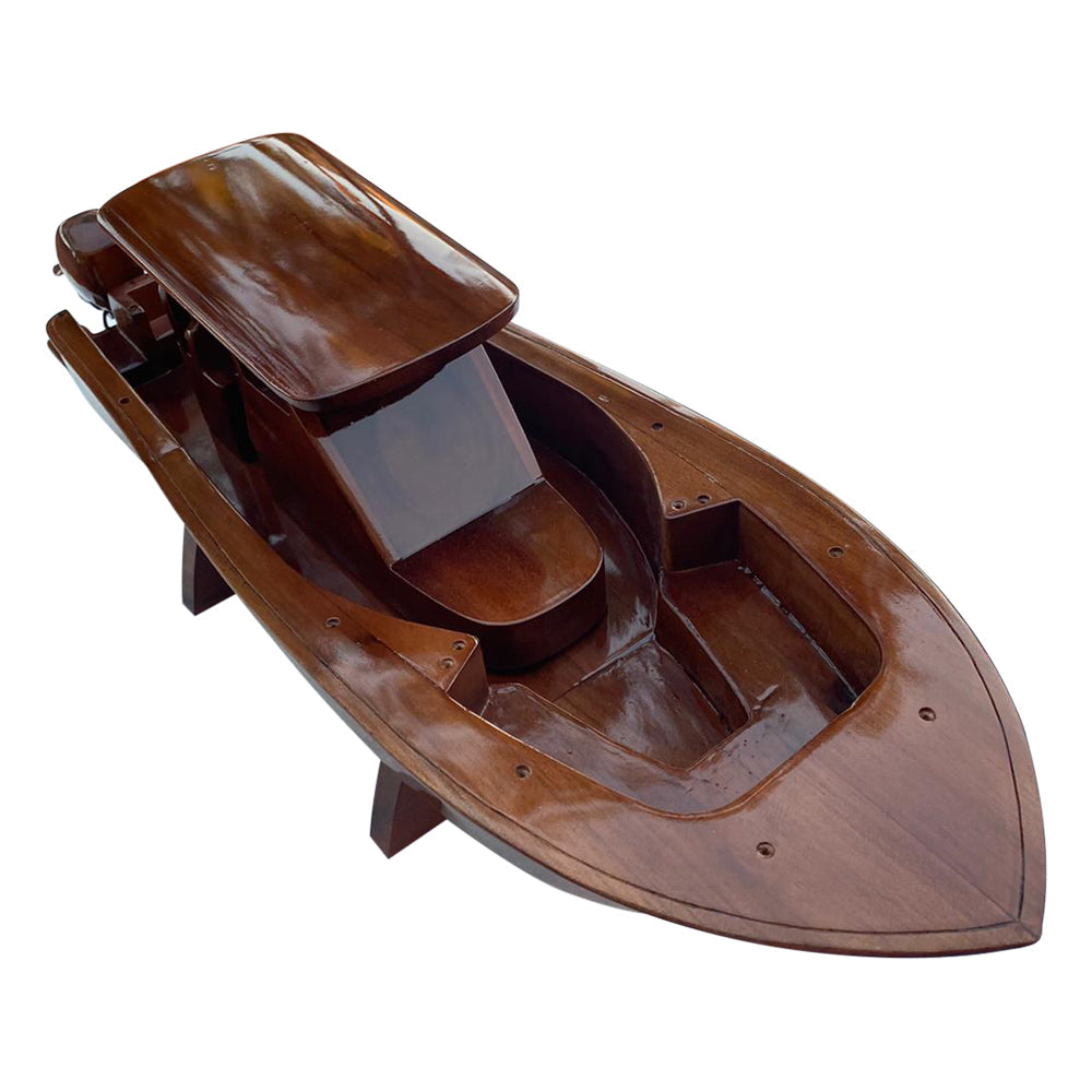 Scout 300 LFT boat  Mahogany Wood Desktop Model