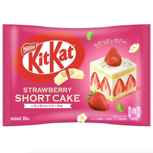 Kit Kat Strawberry Shortcake Chocolate Wafer (10-Pack) (Japan) - Concordia Style Boutique
