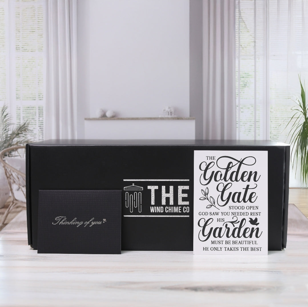 36" XL Serenity Memorial Wind Bell - Thoughtful Gift For Special Occasions or Reflections