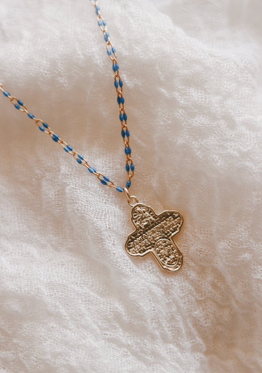 Four Way Cross Necklace - Grotto Chain