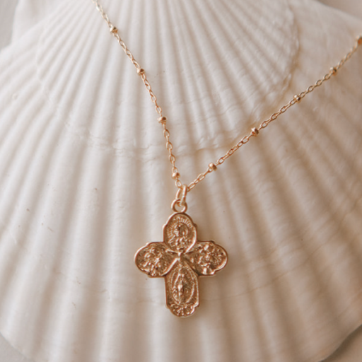 Four Way Cross Necklace