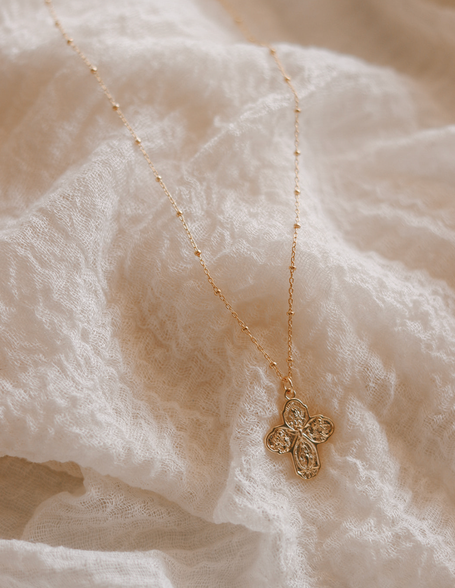 Four Way Cross Necklace