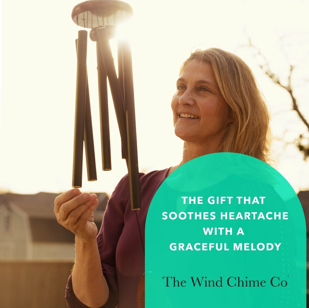32" Serenity Memorial Wind Chimes - Thoughtful Gift For Special Occasions or Reflections
