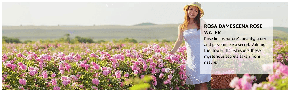 Rosewater Hydrating Spray Mist for Face & Hair | Rose Water Toner (4.2 oz (Travel Size)) - Concordia Style Boutique