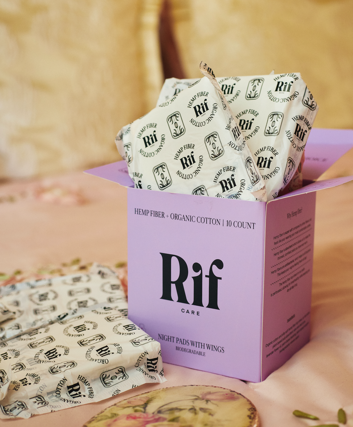 Organic Night Pads with Wings (Long) - Concordia Style Boutique