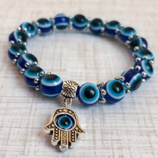 EVIL EYE BRACELET (ADJUSTABLE) - Concordia Style Boutique