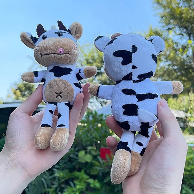 Cow Plush Pendant Keychain - Concordia Style Boutique