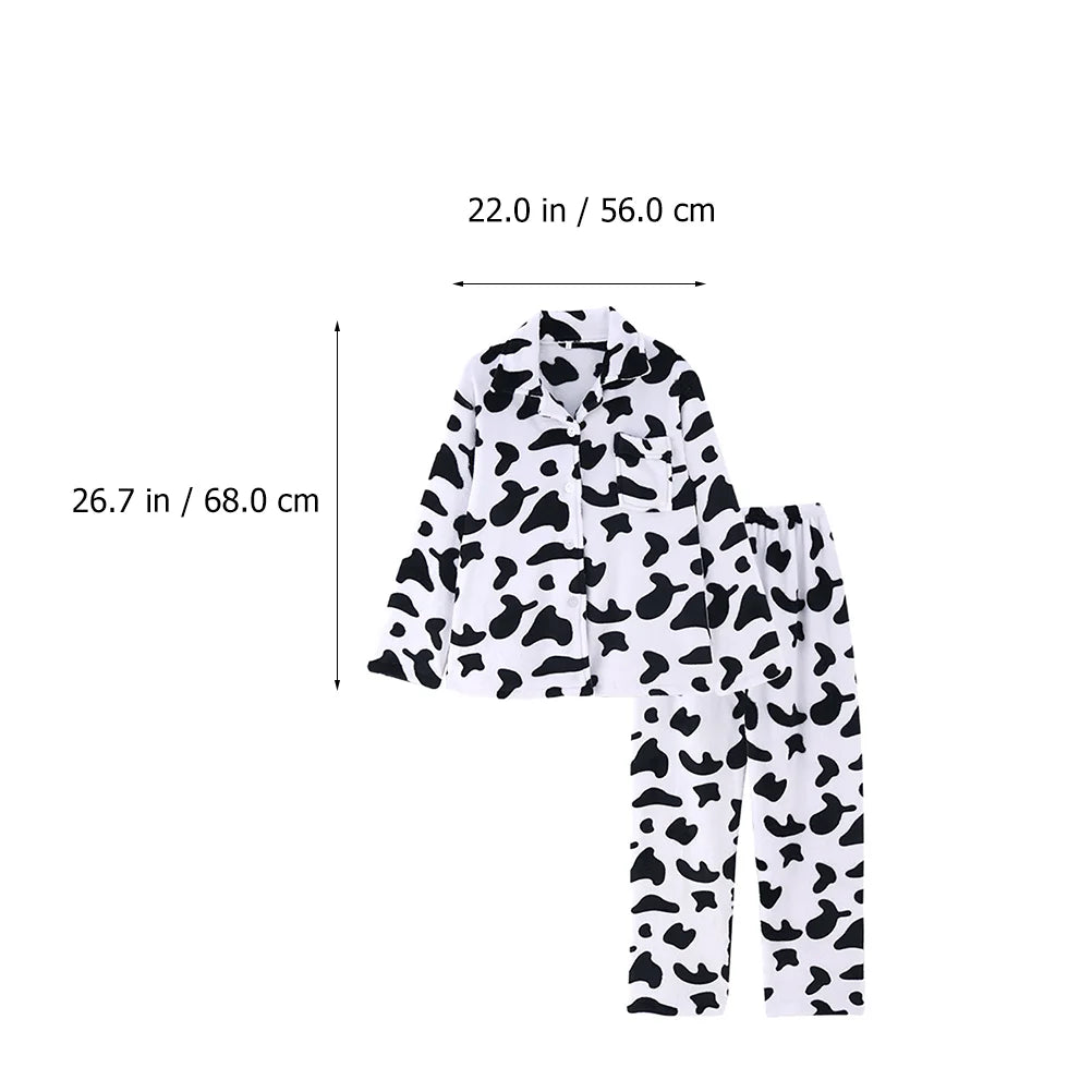 Cow Pattern Print Pajamas - Concordia Style Boutique