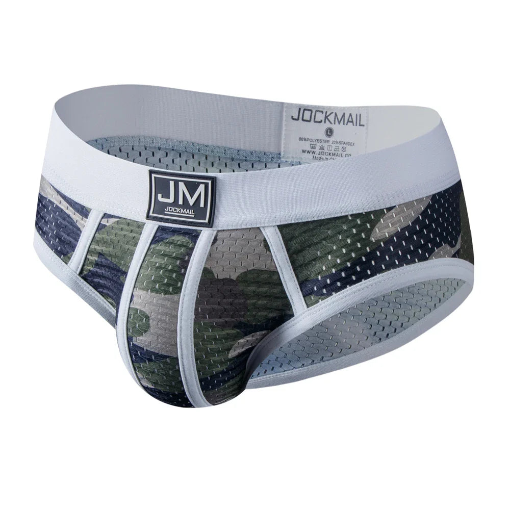 Jockmail Camo Mesh Brief