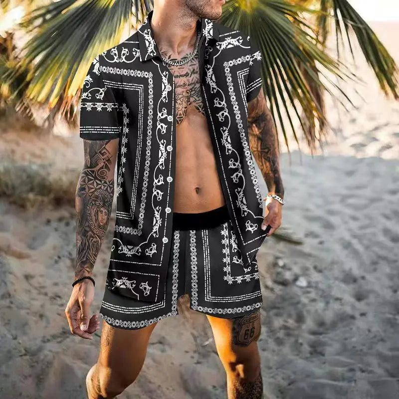 Designer style men two piece Beach set