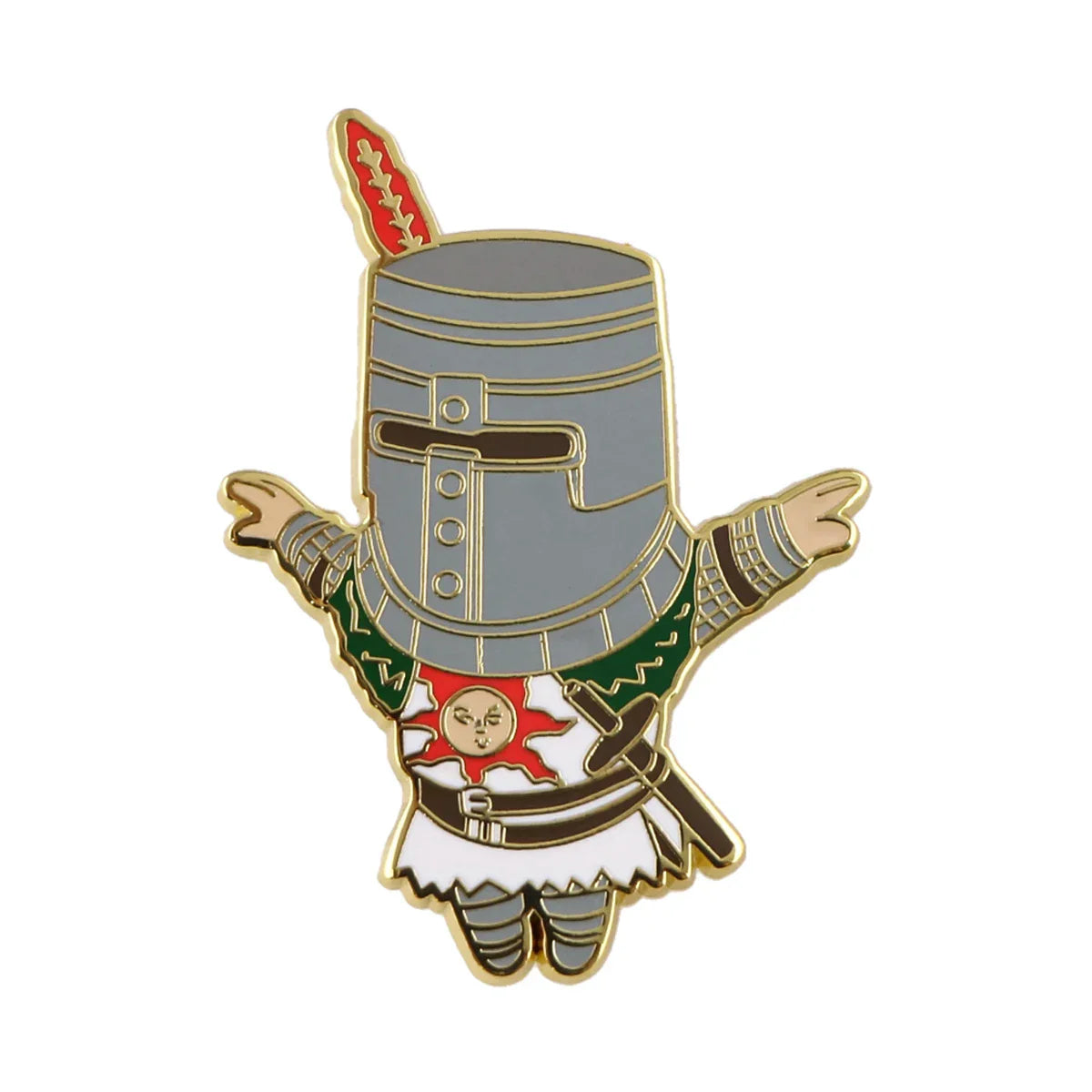 Dark Souls Enamel Brooch Character Pins Lapel Badges Jewelry Accessories Gifts
