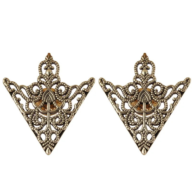 Women's Fashion Brooch Pin for Blouse Collar - Gold