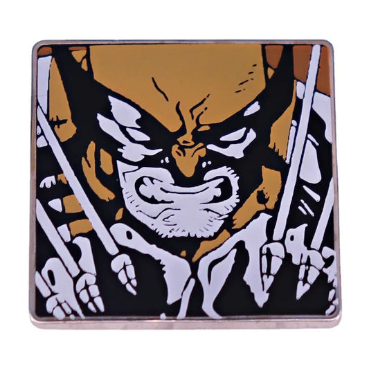 Wolverine Cute Cartoon Animal Enamel Pin Badge Lapel Brooch Anime Jewelry