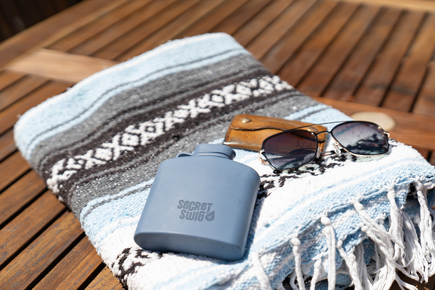 Signature Silicone Hip Flask 8Floz