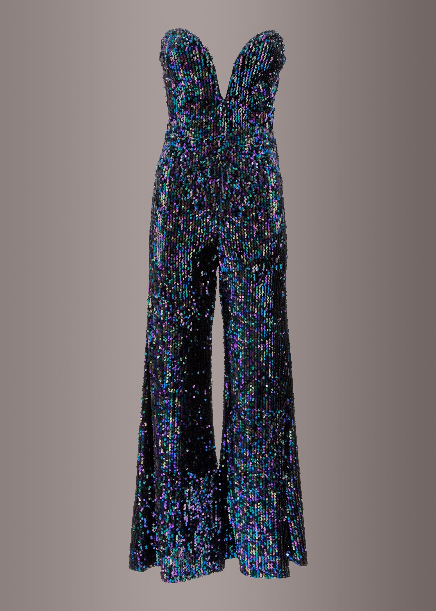 Sleeveless Sequin Jumpsuit With Wide Leg Pants - Concordia Style Boutique