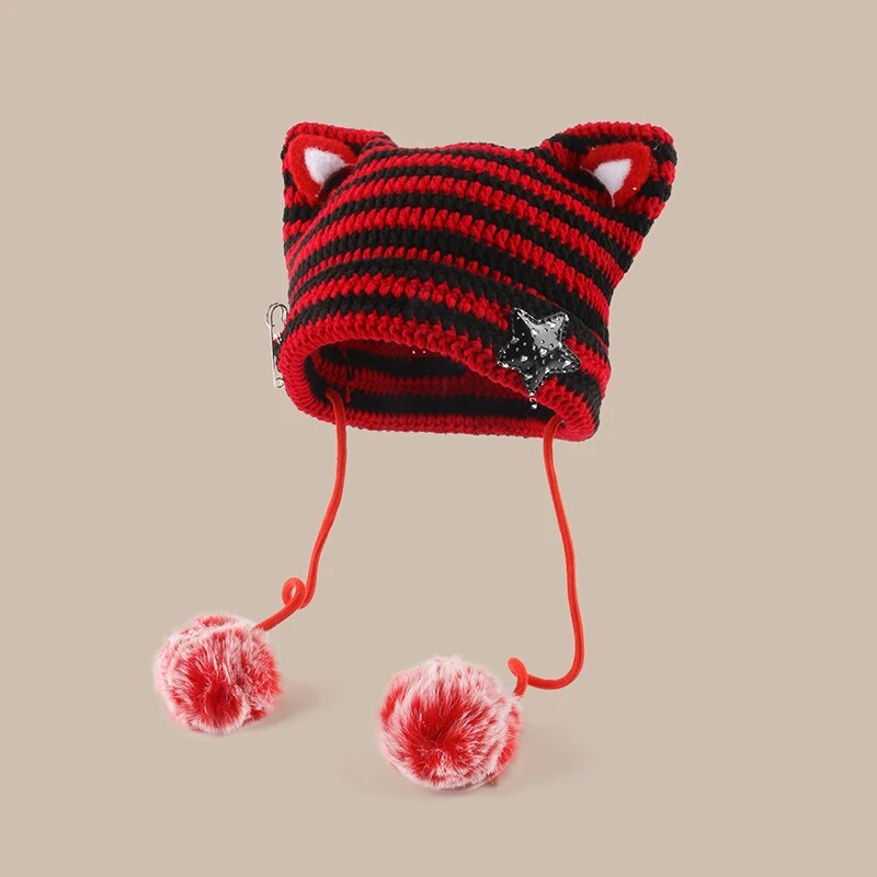 Cat Ears Beanie - Concordia Style Boutique