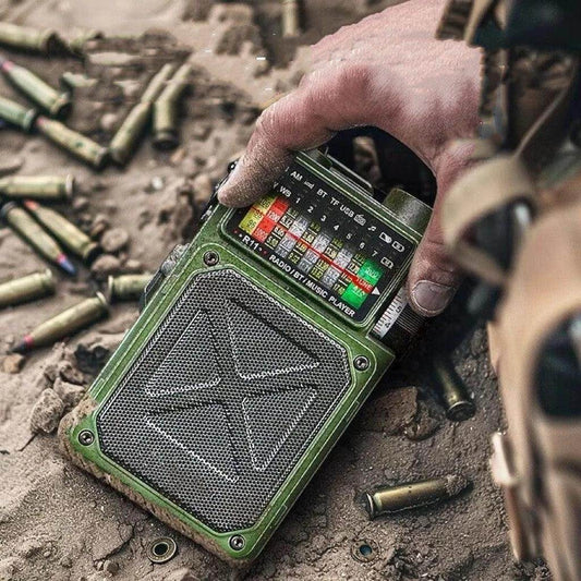 Hand-Crank Generator & Solar Power Bank