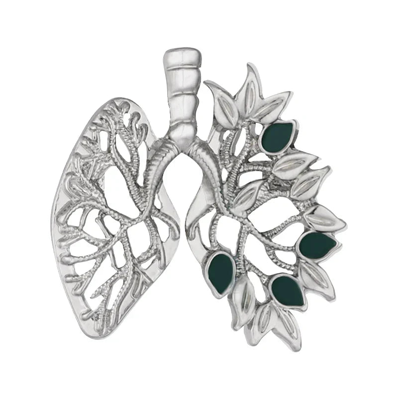 Fashion Lung Rhinestone Brooch Pin Lapel Backpack Jewelry Gift