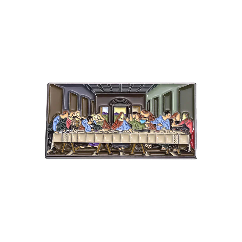 Jesus and Apostles Enamel Pin Brooch Lapel Badge Jewelry Gift