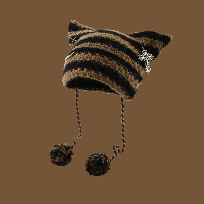 Cat Ears Beanie - Concordia Style Boutique