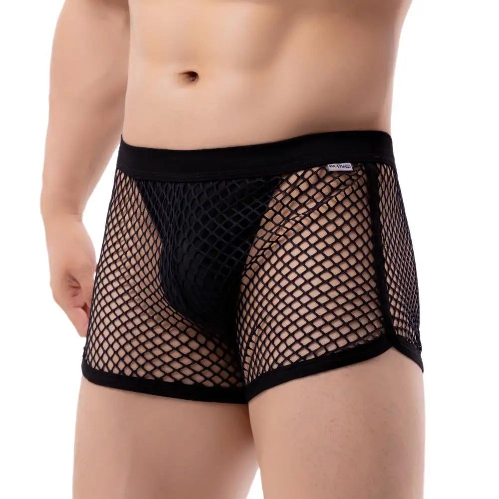 100% See-through Mesh Trunks