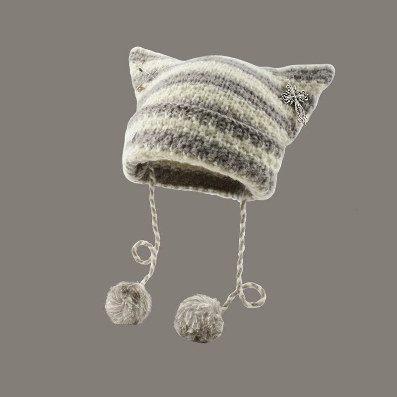 Cat Ears Beanie - Concordia Style Boutique