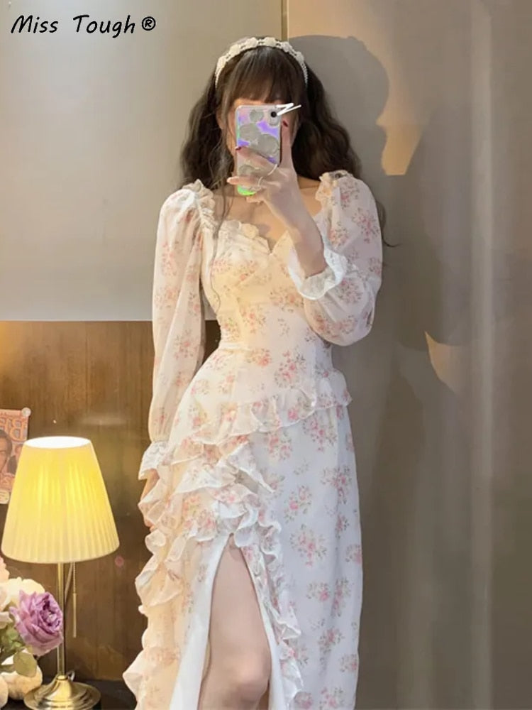 Vintage Floral Dress