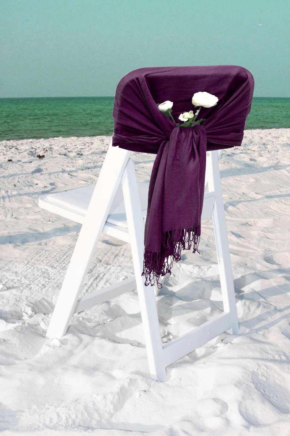 Sakkas Large Soft Silky Pashmina Feel Shawl Wrap Scarf Stole in Solid Colors - Concordia Style Boutique