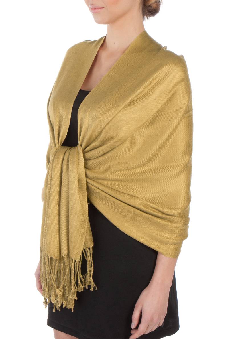 Sakkas Large Soft Silky Pashmina Feel Shawl Wrap Scarf Stole in Solid Colors - Concordia Style Boutique