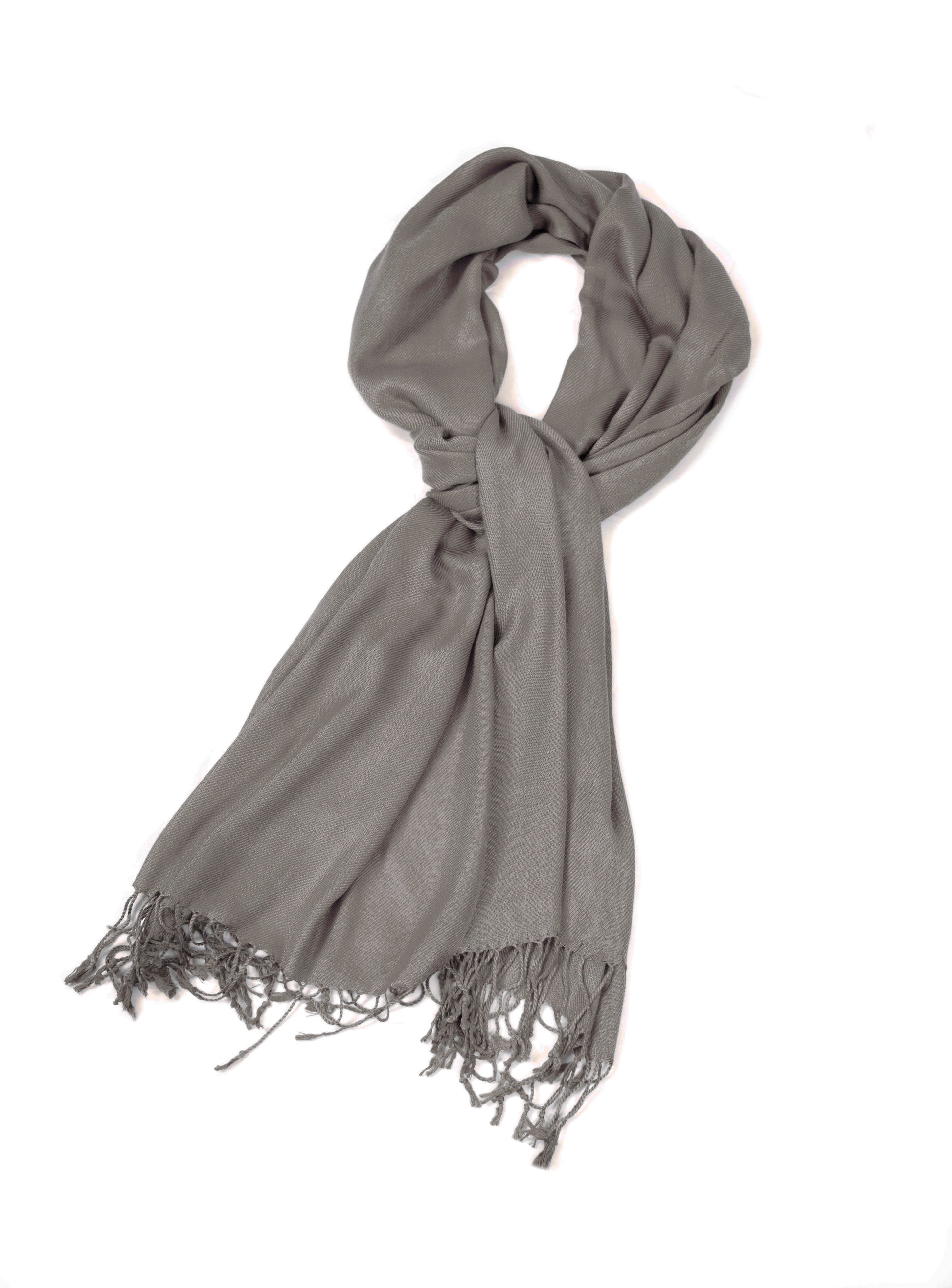 Sakkas Large Soft Silky Pashmina Feel Shawl Wrap Scarf Stole in Solid Colors - Concordia Style Boutique