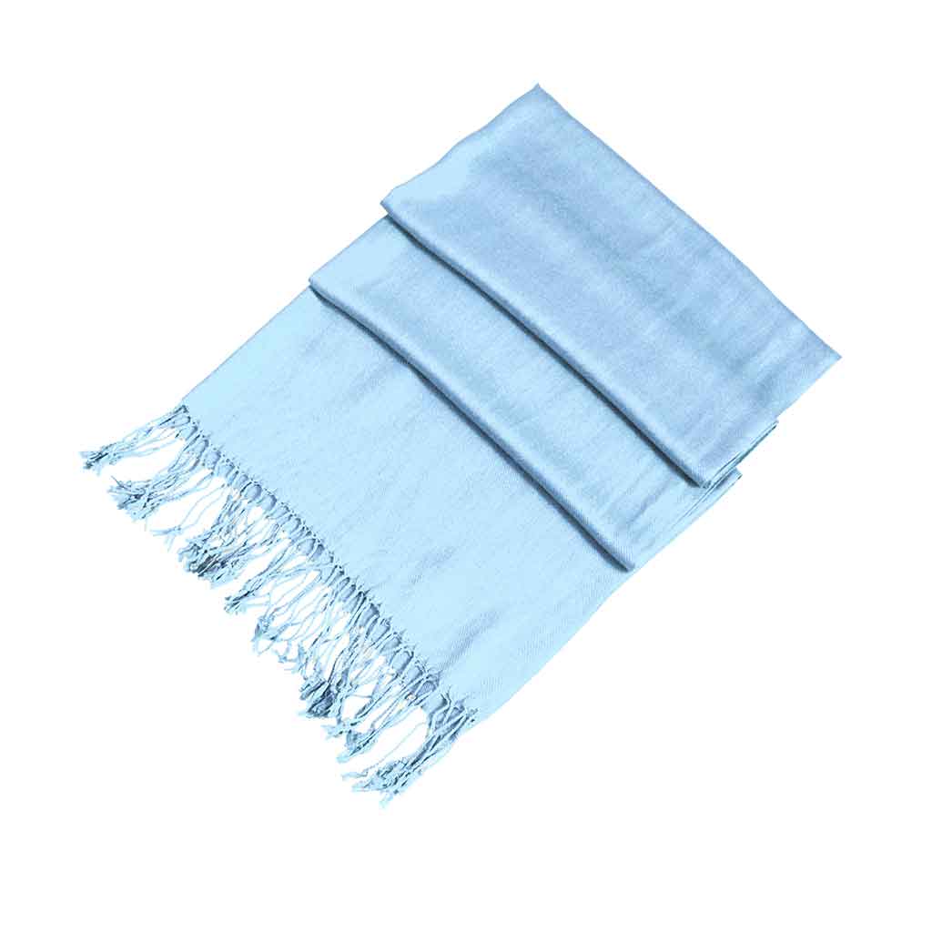 Sakkas Large Soft Silky Pashmina Feel Shawl Wrap Scarf Stole in Solid Colors - Concordia Style Boutique