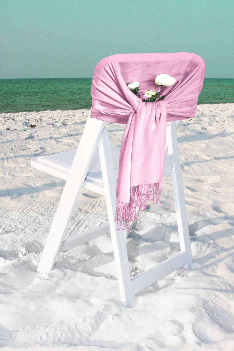Sakkas Large Soft Silky Pashmina Feel Shawl Wrap Scarf Stole in Solid Colors - Concordia Style Boutique