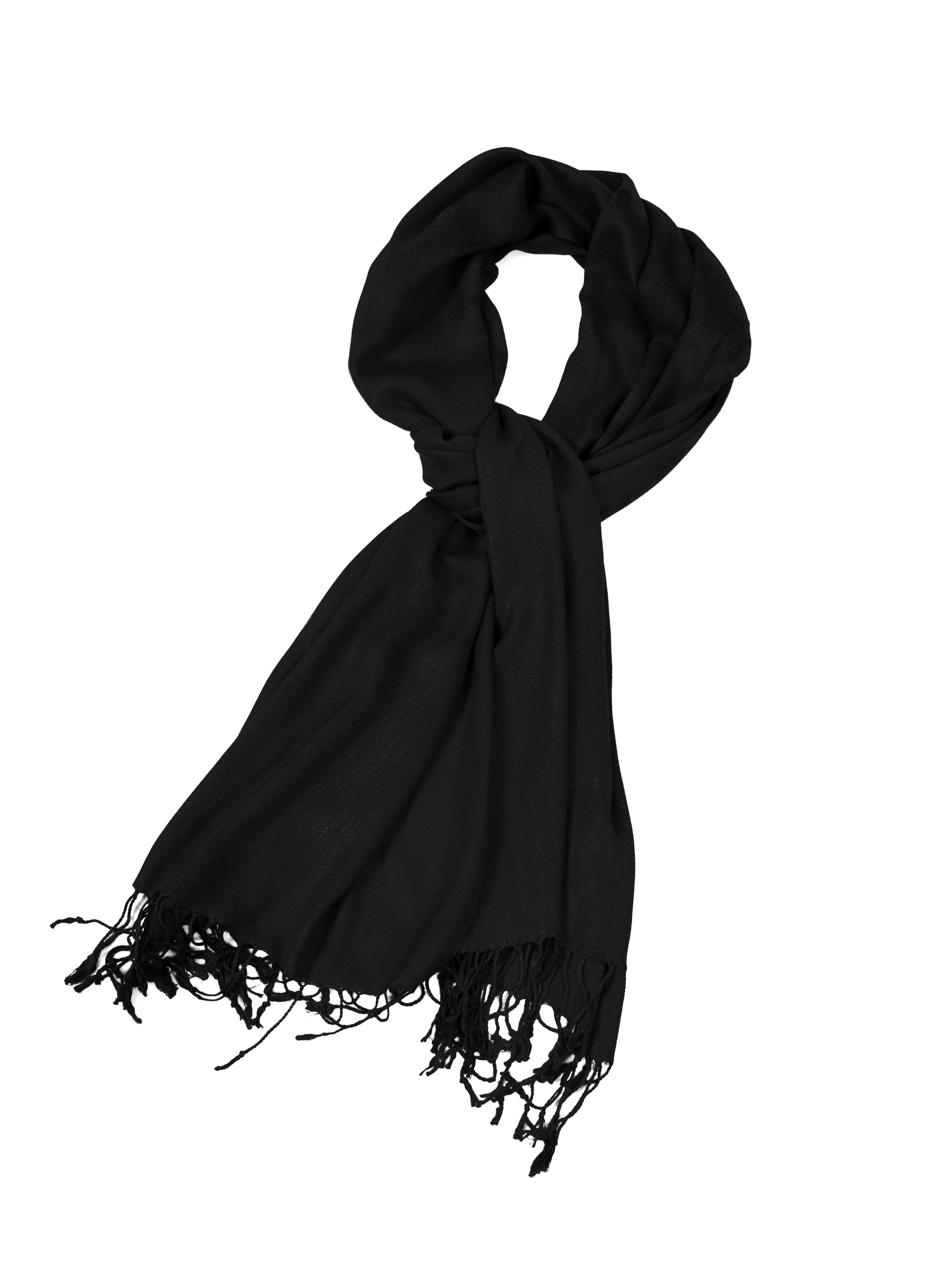 Sakkas Large Soft Silky Pashmina Feel Shawl Wrap Scarf Stole in Solid Colors - Concordia Style Boutique