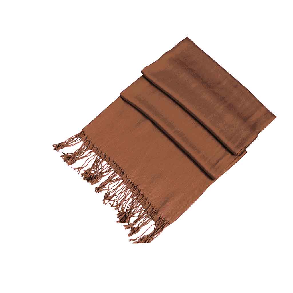 Sakkas Large Soft Silky Pashmina Feel Shawl Wrap Scarf Stole in Solid Colors - Concordia Style Boutique