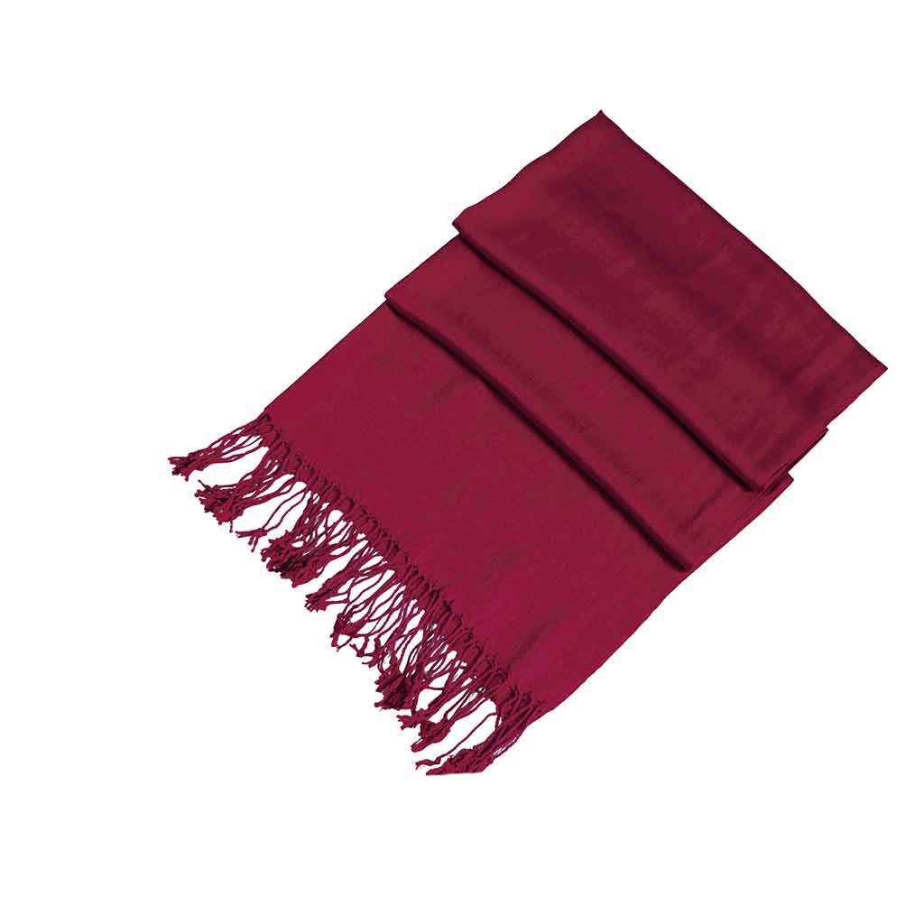 Sakkas Large Soft Silky Pashmina Feel Shawl Wrap Scarf Stole in Solid Colors - Concordia Style Boutique