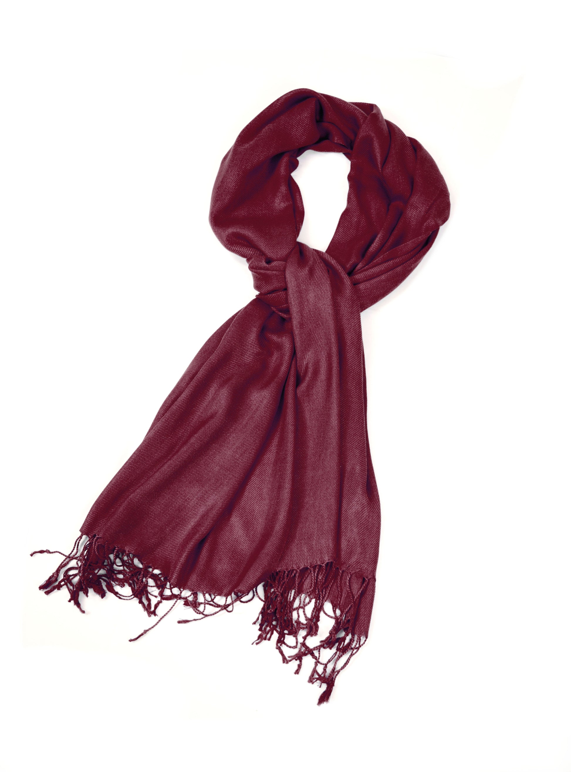 Sakkas Large Soft Silky Pashmina Feel Shawl Wrap Scarf Stole in Solid Colors - Concordia Style Boutique