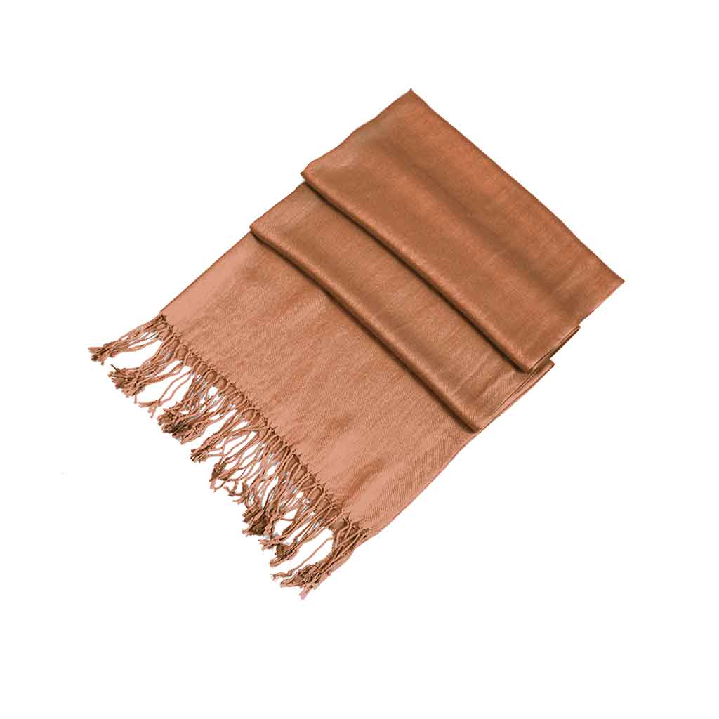 Sakkas Large Soft Silky Pashmina Feel Shawl Wrap Scarf Stole in Solid Colors - Concordia Style Boutique