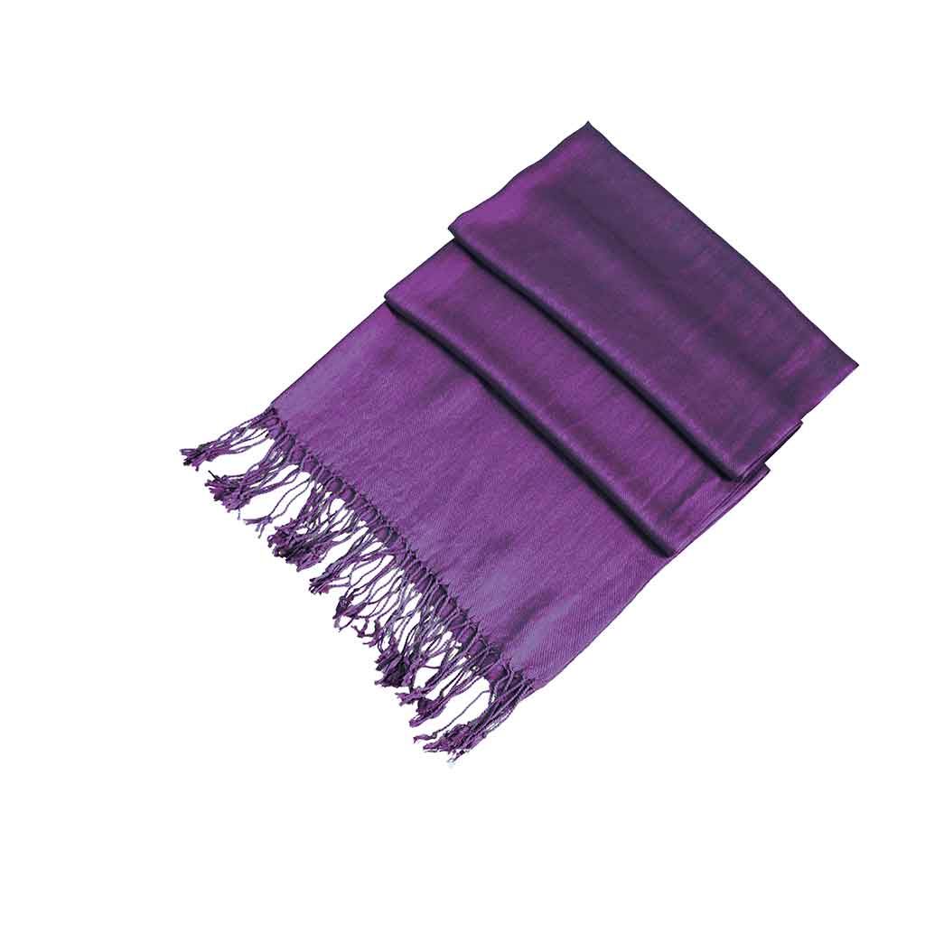 Sakkas Large Soft Silky Pashmina Feel Shawl Wrap Scarf Stole in Solid Colors - Concordia Style Boutique