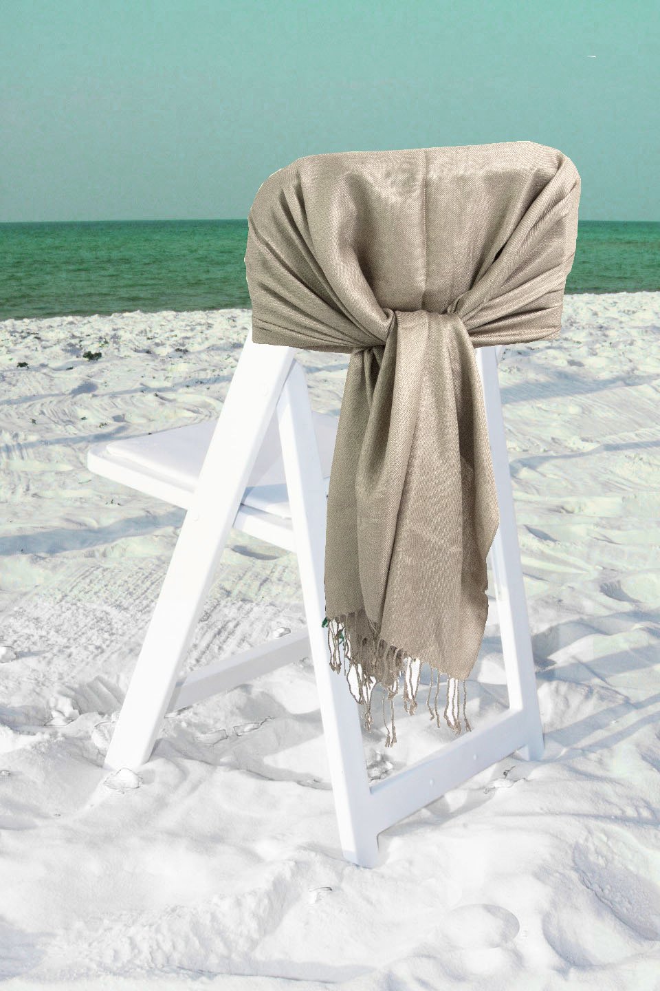 Sakkas Large Soft Silky Pashmina Feel Shawl Wrap Scarf Stole in Solid Colors - Concordia Style Boutique
