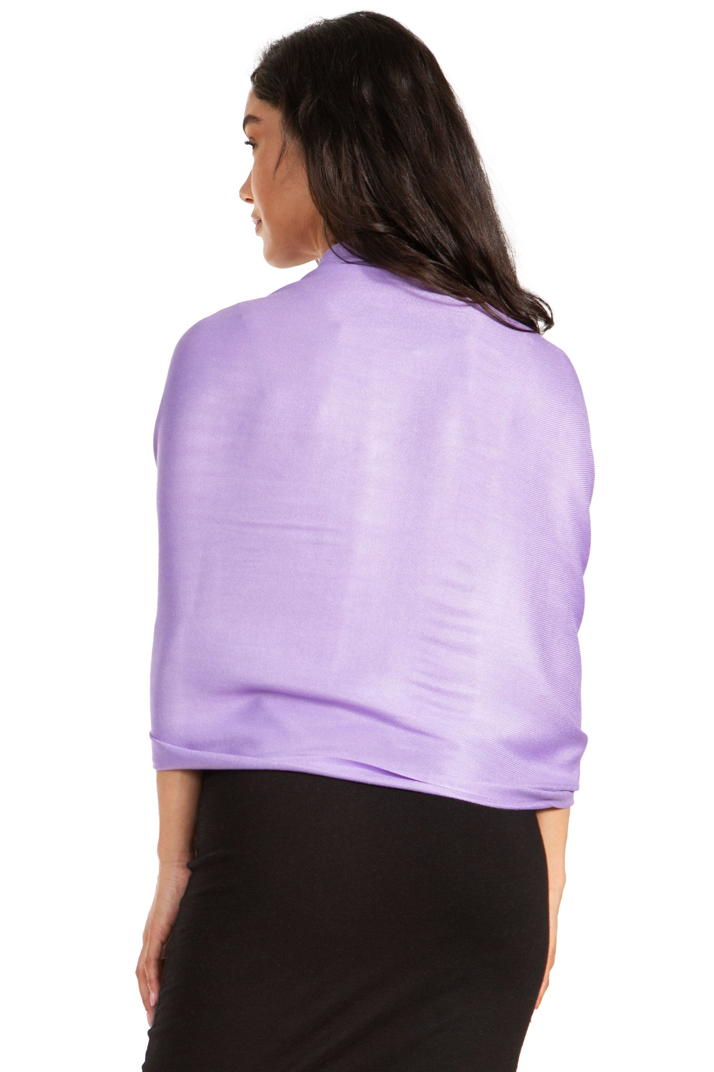 Sakkas Large Soft Silky Pashmina Feel Shawl Wrap Scarf Stole in Solid Colors - Concordia Style Boutique