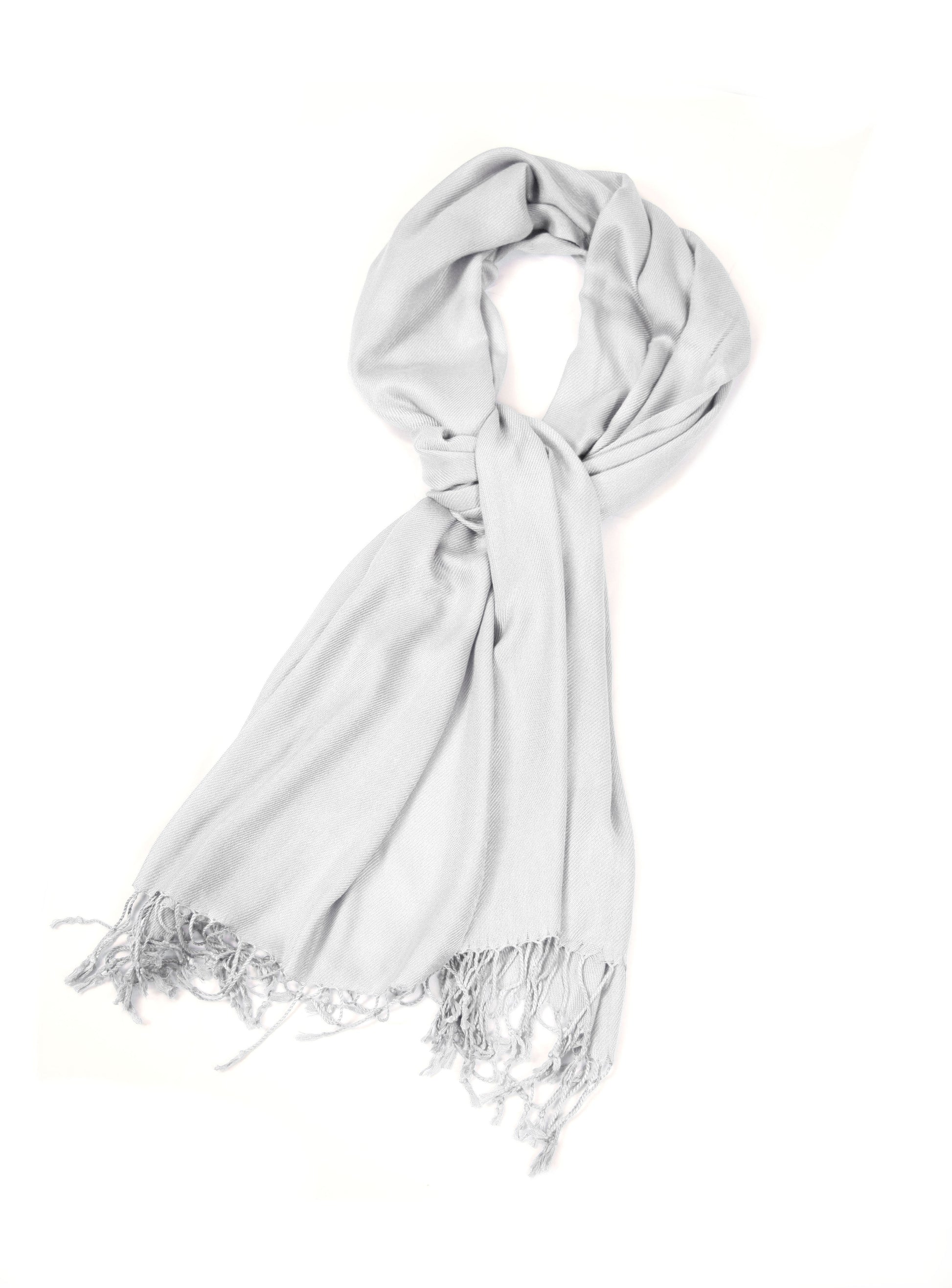 Sakkas Large Soft Silky Pashmina Feel Shawl Wrap Scarf Stole in Solid Colors - Concordia Style Boutique