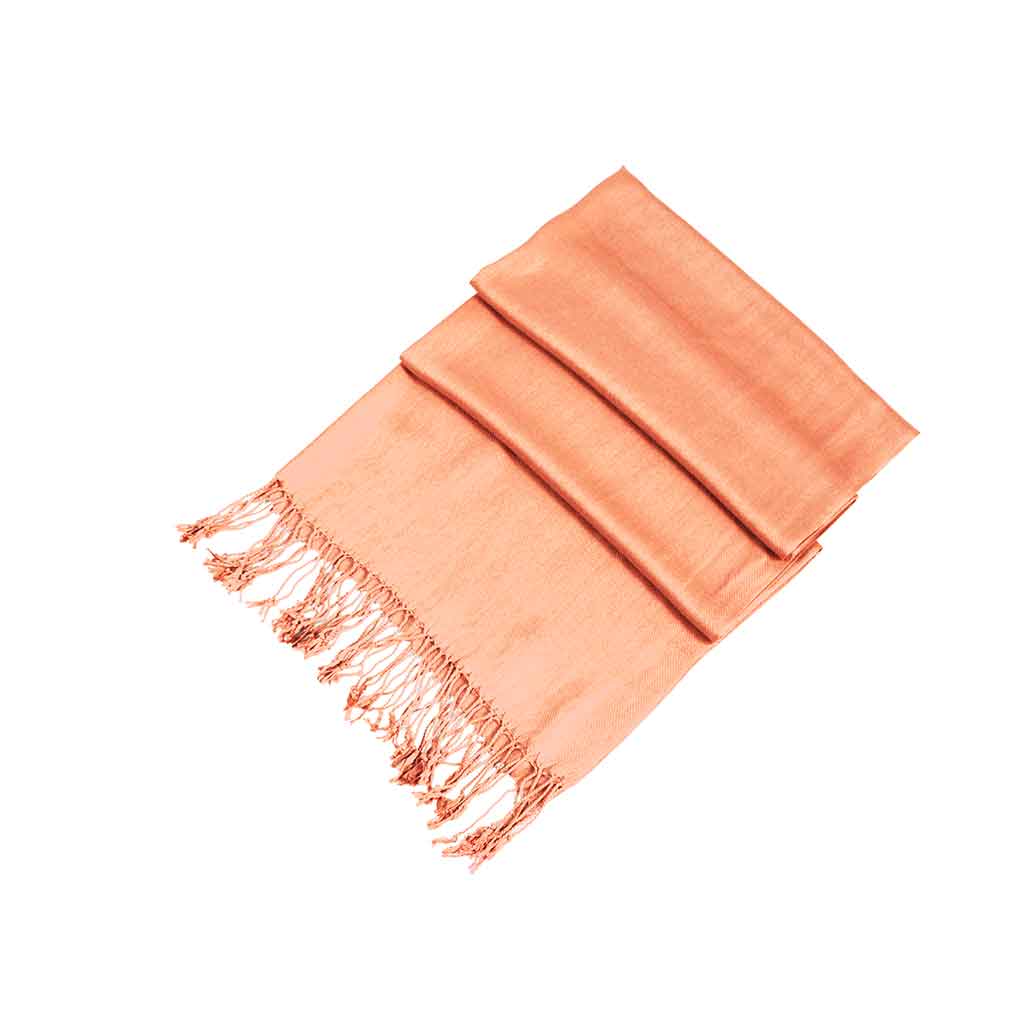 Sakkas Large Soft Silky Pashmina Feel Shawl Wrap Scarf Stole in Solid Colors - Concordia Style Boutique