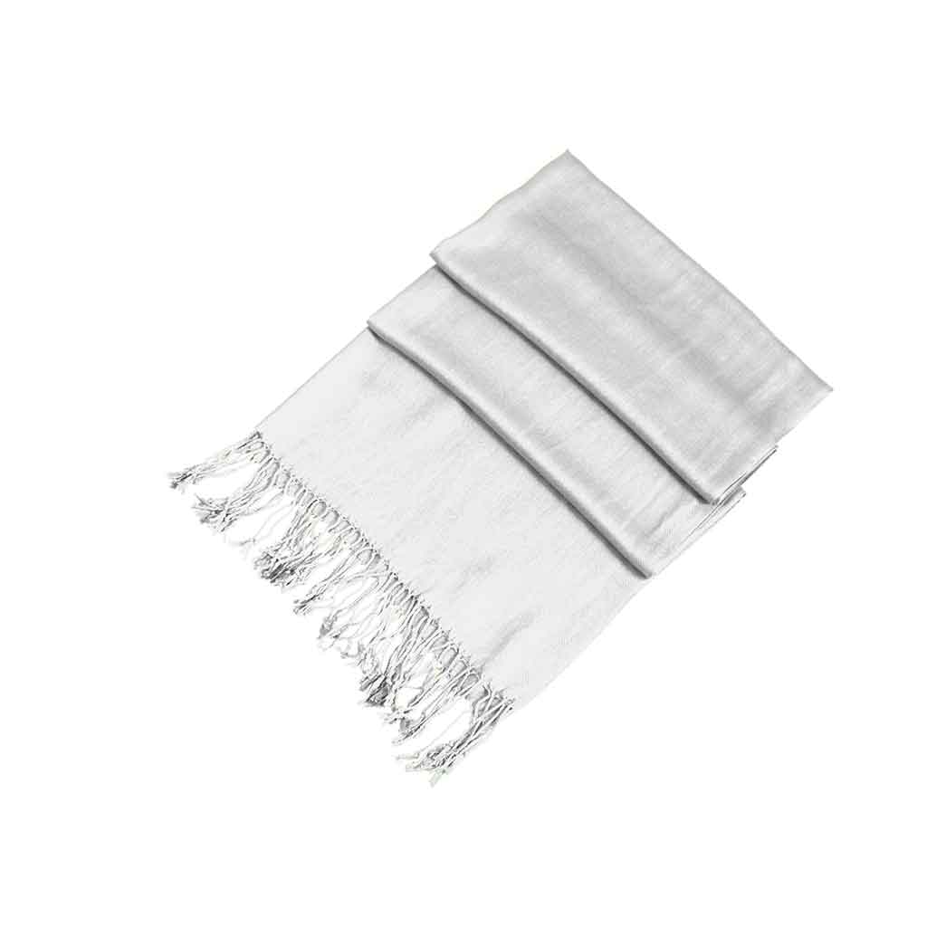 Sakkas Large Soft Silky Pashmina Feel Shawl Wrap Scarf Stole in Solid Colors - Concordia Style Boutique