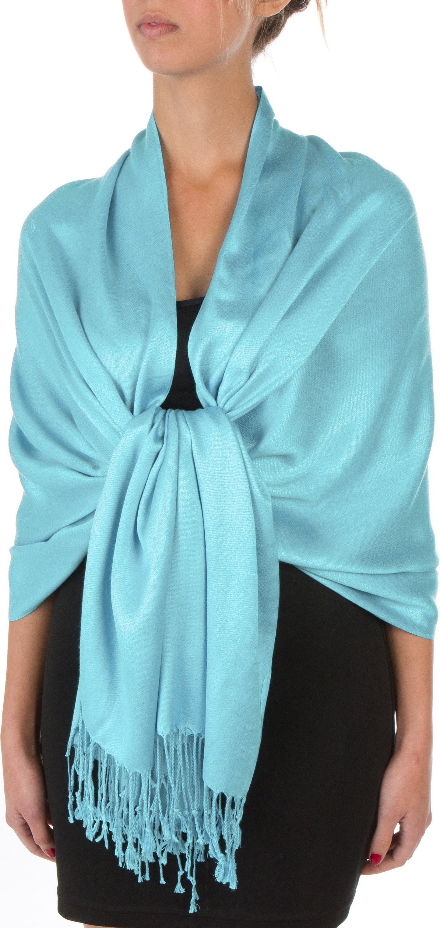 Sakkas 78" X 28" Rayon from Bamboo Soft Solid Pashmina Shawl / Wrap / Stole - Premium scarf from Sakkas Store - Just $16.98! Shop now at Concordia Style Boutique