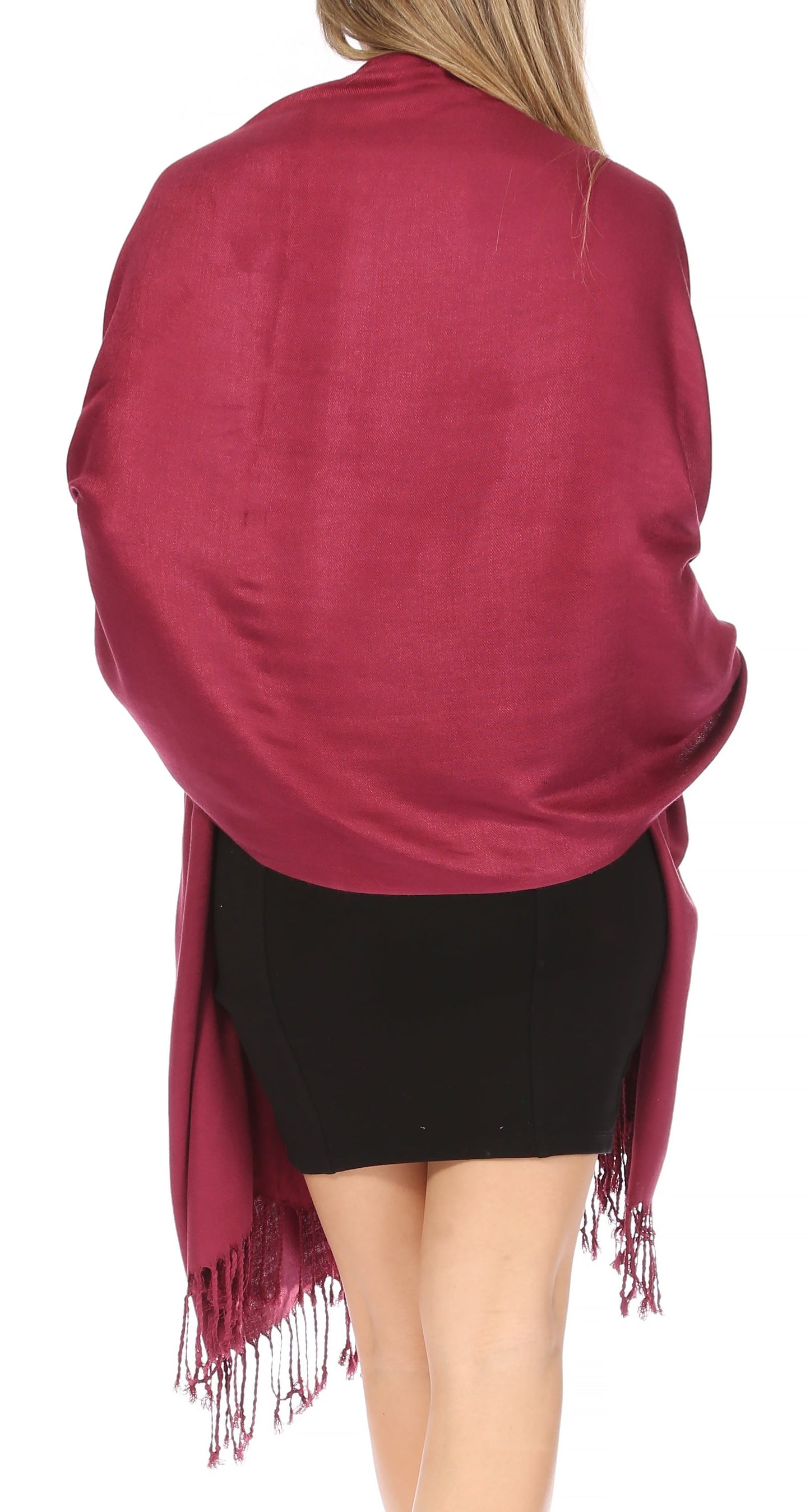 Sakkas 78" X 28" Rayon from Bamboo Soft Solid Pashmina Shawl / Wrap / Stole - Premium scarf from Sakkas Store - Just $16.98! Shop now at Concordia Style Boutique