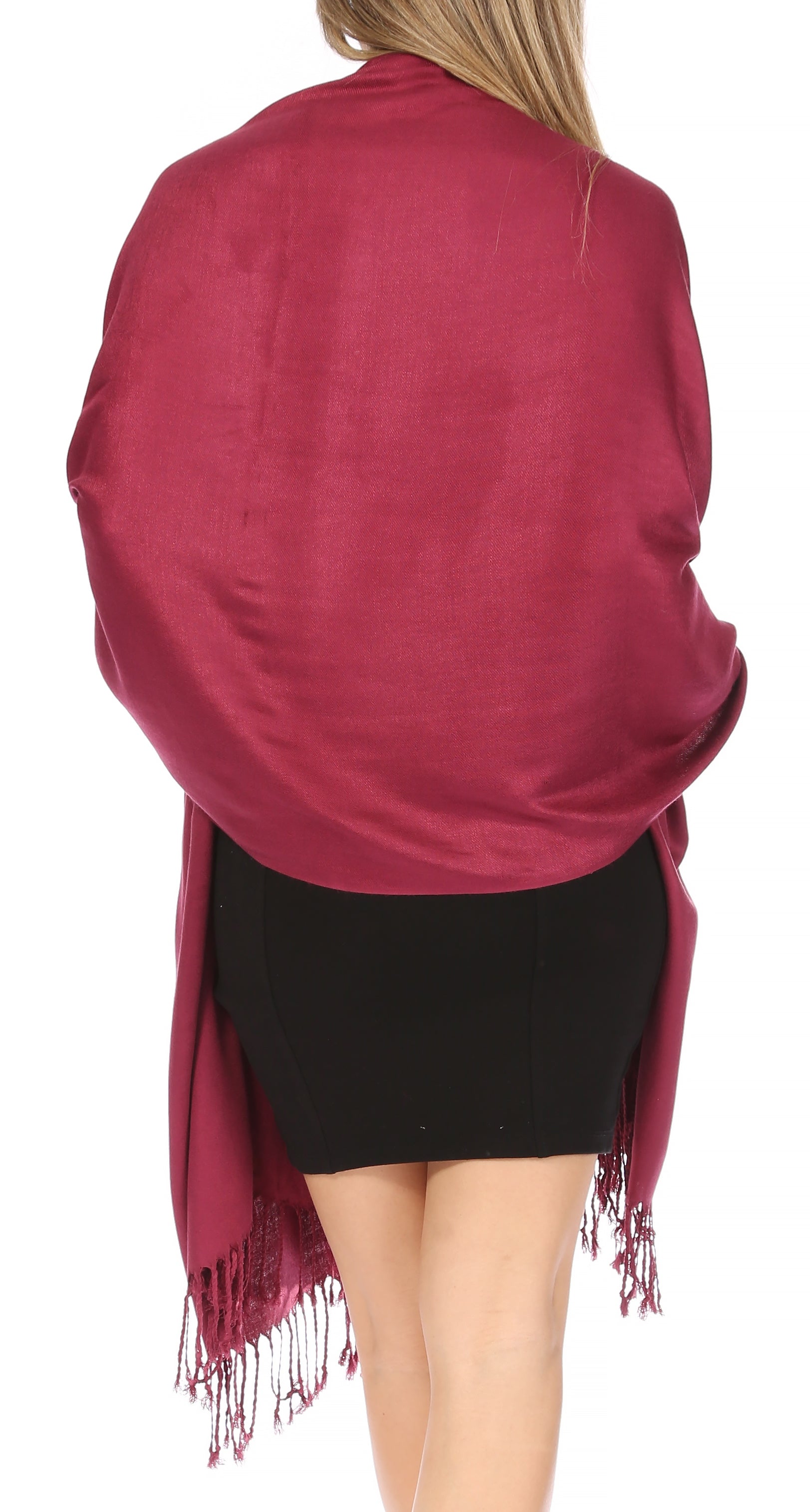 Sakkas 78" X 28" Rayon from Bamboo Soft Solid Pashmina Shawl / Wrap / Stole - Premium scarf from Sakkas Store - Just $16.98! Shop now at Concordia Style Boutique