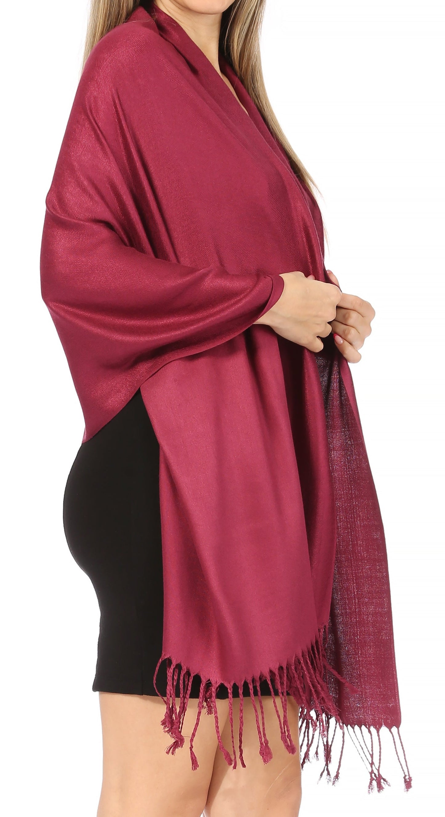 Sakkas 78" X 28" Rayon from Bamboo Soft Solid Pashmina Shawl / Wrap / Stole - Premium scarf from Sakkas Store - Just $16.98! Shop now at Concordia Style Boutique
