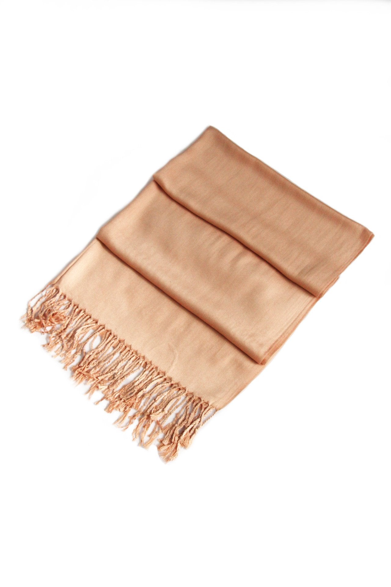 Sakkas 78" X 28" Rayon from Bamboo Soft Solid Pashmina Shawl / Wrap / Stole - Premium scarf from Sakkas Store - Just $16.98! Shop now at Concordia Style Boutique