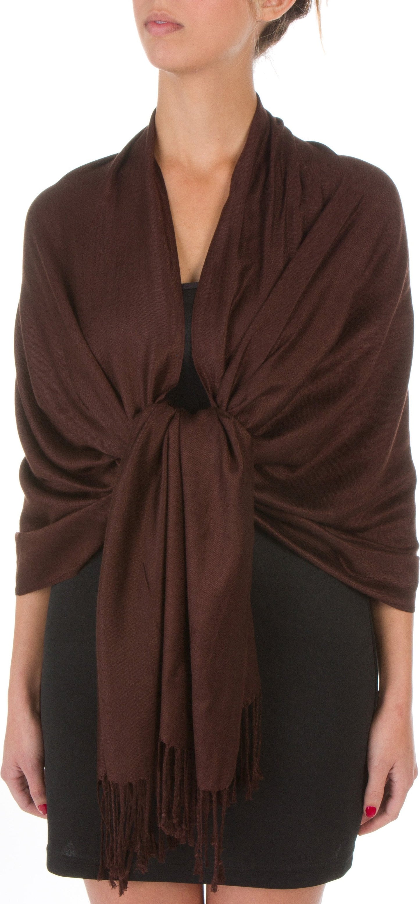 Sakkas 78" X 28" Rayon from Bamboo Soft Solid Pashmina Shawl / Wrap / Stole - Premium scarf from Sakkas Store - Just $16.98! Shop now at Concordia Style Boutique